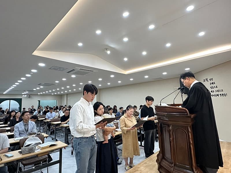 입교ㆍ등록식ㅡ신정희.김주혁.박상혁.윤예지